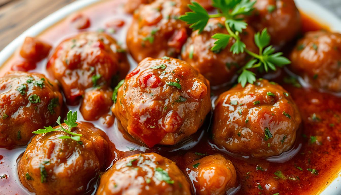 recette de boulette de boeuf haché avec sauce